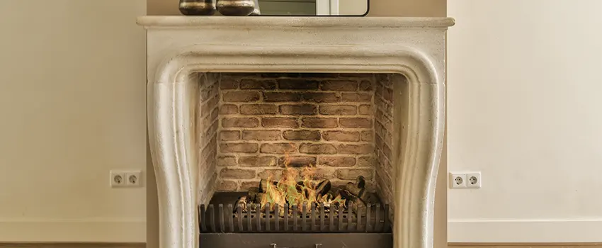 Vintage-style Fireplace Redesign in Amesbury, Massachusetts